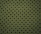 Green-Black Polka Dots Printed Poly Chiffon Woven Fabric By the Yard